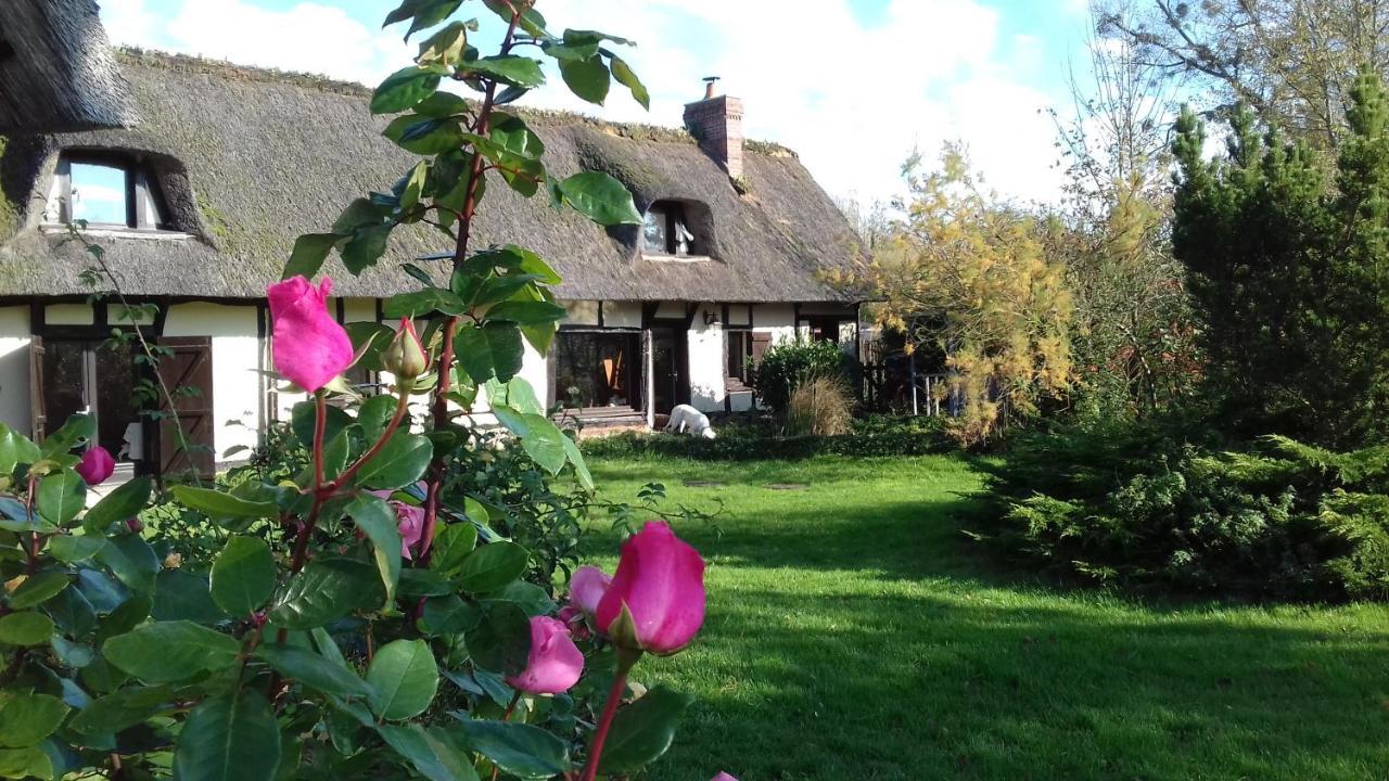 Villa Les 2 chaumières avec piscine Epinay Esterno foto