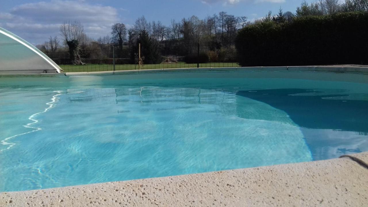 Villa Les 2 chaumières avec piscine Epinay Esterno foto