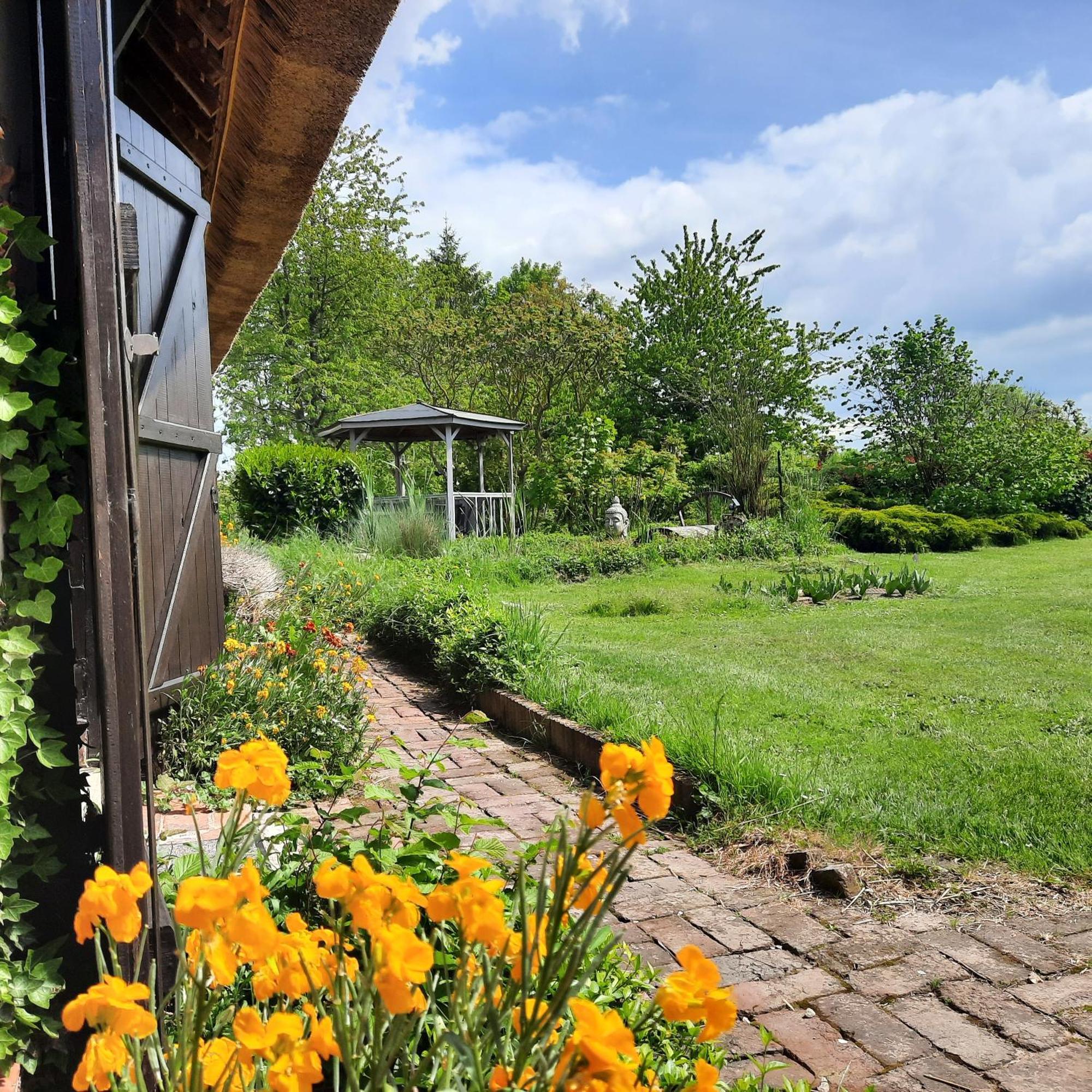 Villa Les 2 chaumières avec piscine Epinay Esterno foto